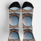 Bright Socks Elaborate Seamless Patterns 0039417 ソックス (上部)