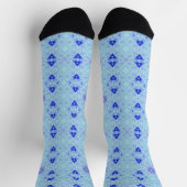 Bright Socks Elaborate Seamless Patterns 0039418 ソックス (上部)