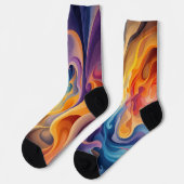 Bright Socks Elaborate Seamless Patterns 0039421 ソックス (左)