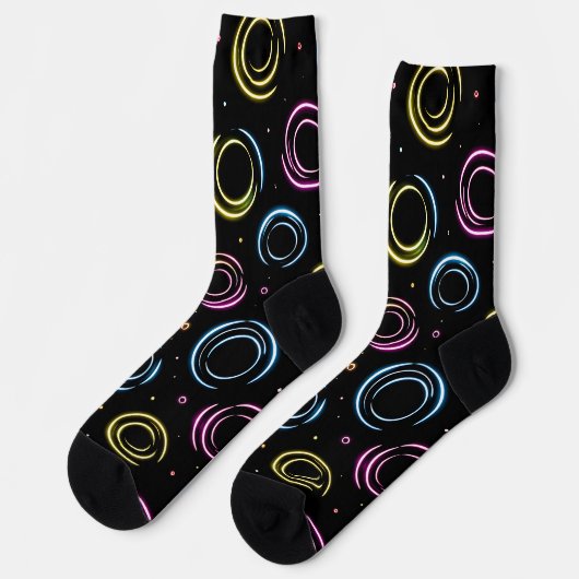 Bright Socks Elaborate Seamless Patterns 0047411 ソックス (左)