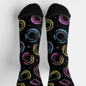 Bright Socks Elaborate Seamless Patterns 0047411 ソックス (上部)