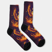 Bright Socks Fire Bird Flames 0044017 ソックス (右)