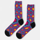 Bright Socks Fractal Seamless Patterns 0041979 ソックス (左)