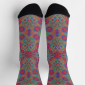 Bright Socks Fractal Seamless Patterns 0041980 ソックス (上部)