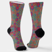 Bright Socks Fractal Seamless Patterns 0041980 ソックス (傾斜あり)