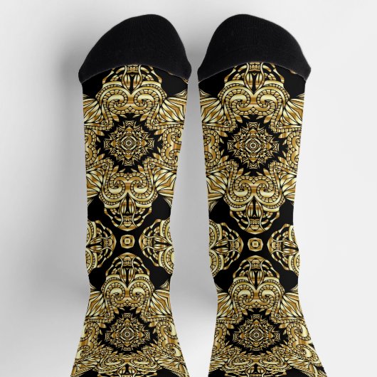 Bright Socks Fractal Seamless Patterns 0041982 ソックス (上部)