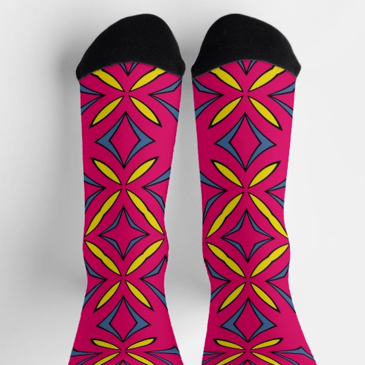 Bright Socks Fractal Seamless Patterns 0041984 ソックス (上部)