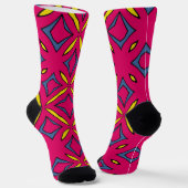 Bright Socks Fractal Seamless Patterns 0041984 ソックス (傾斜あり)