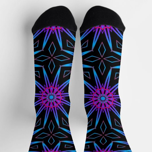 Bright Socks Fractal Seamless Patterns 0041987 ソックス (上部)