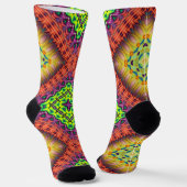 Bright Socks Fractal Seamless Patterns 0041988 ソックス (傾斜あり)
