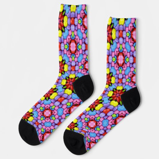 Bright Socks Fractal Seamless Patterns 0041989 ソックス (左)
