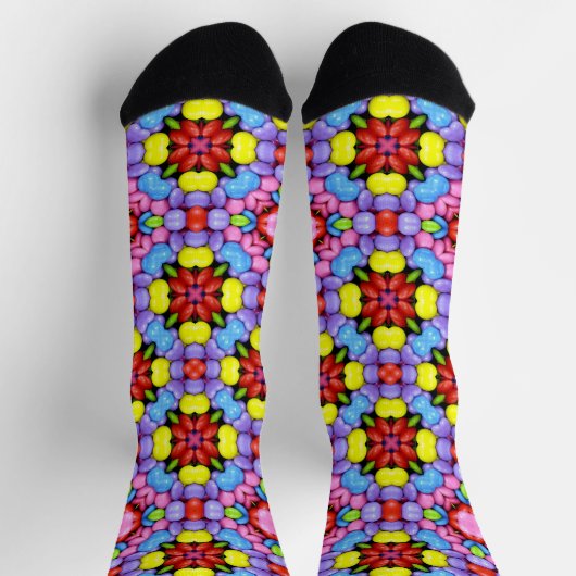 Bright Socks Fractal Seamless Patterns 0041989 ソックス (上部)
