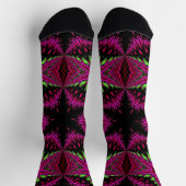 Bright Socks Fractal Seamless Patterns 0041994 ソックス (上部)