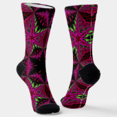 Bright Socks Fractal Seamless Patterns 0041994 ソックス (傾斜あり)