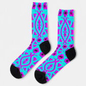 Bright Socks Fractal Seamless Patterns 0041996 ソックス (左)