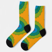 Bright Socks Fractal Seamless Patterns 0041997 ソックス (左)