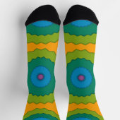 Bright Socks Fractal Seamless Patterns 0041997 ソックス (上部)