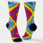 Bright Socks Fractal Seamless Patterns 0042001 ソックス (傾斜あり)