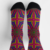 Bright Socks Fractal Seamless Patterns 0042006 ソックス (上部)