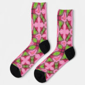 Bright Socks Fractal Seamless Patterns 0042007 ソックス (左)