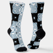 Bright Socks Fractal Seamless Patterns 0042008 ソックス (傾斜あり)