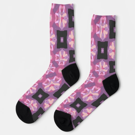 Bright Socks Fractal Seamless Patterns 0042009 ソックス (左)