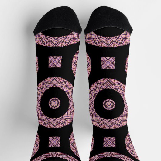 Bright Socks Fractal Seamless Patterns 0042010 ソックス (上部)