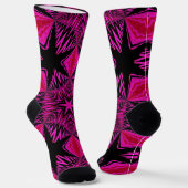 Bright Socks Fractal Seamless Patterns 0042011 ソックス (傾斜あり)