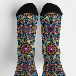 Bright Socks Fractal Seamless Patterns 0042012 ソックス
