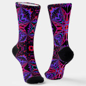 Bright Socks Fractal Seamless Patterns 0042013 ソックス (傾斜あり)