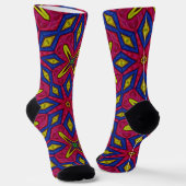 Bright Socks Fractal Seamless Patterns 0042020 ソックス (傾斜あり)