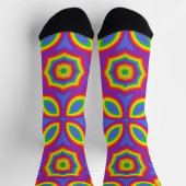 Bright Socks Fractal Seamless Patterns 0042030 ソックス (上部)