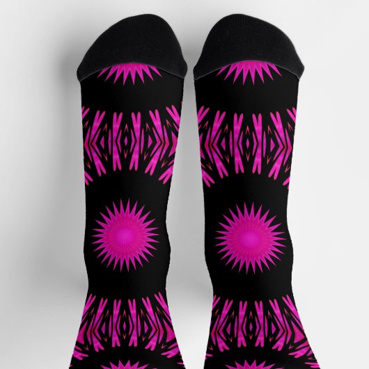 Bright Socks Fractal Seamless Patterns 0042035 ソックス (上部)
