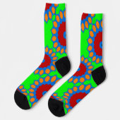 Bright Socks Fractal Seamless Patterns 0042037 ソックス (左)