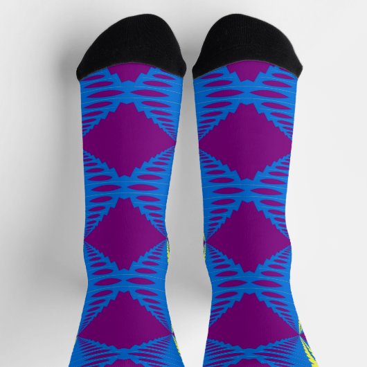 Bright Socks Fractal Seamless Patterns 0042039 ソックス (上部)