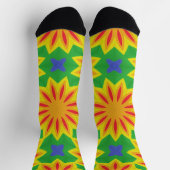 Bright Socks Fractal Seamless Patterns 0042046 ソックス (上部)