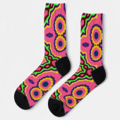 Bright Socks Fractal Seamless Patterns 0042048 ソックス (左)