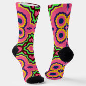 Bright Socks Fractal Seamless Patterns 0042048 ソックス (傾斜あり)