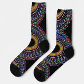 Bright Socks Fractal Seamless Patterns 0042051 ソックス (左)