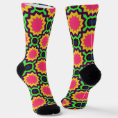 Bright Socks Fractal Seamless Patterns 0042054 ソックス (傾斜あり)