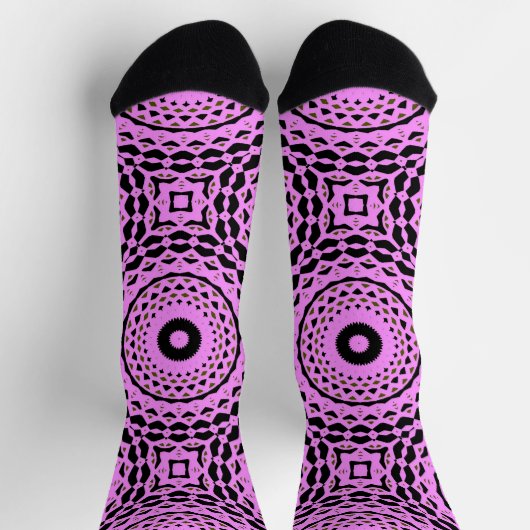 Bright Socks Fractal Seamless Patterns 0042055 ソックス (上部)