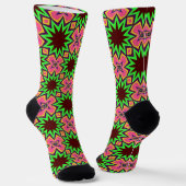 Bright Socks Fractal Seamless Patterns 0042059 ソックス (傾斜あり)