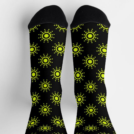 Bright Socks Fractal Seamless Patterns 0042060 ソックス (上部)