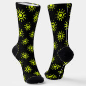 Bright Socks Fractal Seamless Patterns 0042060 ソックス (傾斜あり)