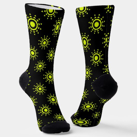 Bright Socks Fractal Seamless Patterns 0042060 ソックス (傾斜あり)