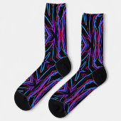 Bright Socks Fractal Seamless Patterns 0042069 ソックス (左)