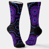 Bright Socks Fractal Seamless Patterns 0042072 ソックス (傾斜あり)