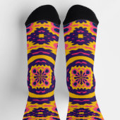 Bright Socks Fractal Seamless Patterns 0042074 ソックス (上部)