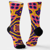 Bright Socks Fractal Seamless Patterns 0042074 ソックス (傾斜あり)