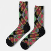 Bright Socks Fractal Seamless Patterns 0042078 ソックス (左)